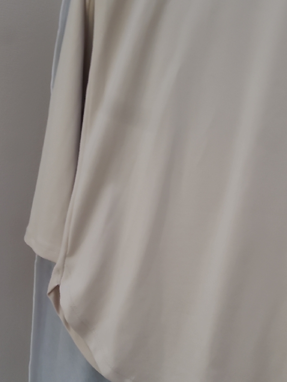 Ruby Rd. Cream Long-Sleeve Rhinestone Crewneck Top - Picture 6 of 9